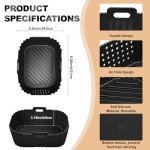 Silicone Liners for Ninja Double Stack Air Fryer