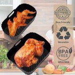 Reusable Silicone Air Fryer Liner Accessories