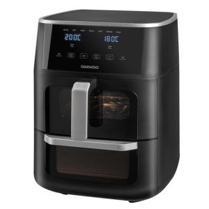 Daewoo 11L Split Draw Air Fryer, 1700W, 6L/5L Dual Oven