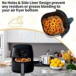 100 Disposable Square Liners for Air Fryers