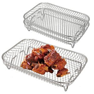 Stackable 3-Tier Air Fryer Rack for Ninja