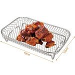 Stackable 3-Tier Air Fryer Rack for Ninja