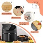 Air Fryer Square Parchment Paper - 100 Pieces