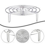 Luckious Round Air Fryer Rack for Perfect Crispiness