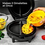 Kuwugi Geepas 1000W Omelette Maker - Non-Stick