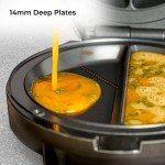 Kuwugi Geepas 1000W Omelette Maker - Non-Stick