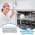 Valicaer Air Fryer Rack Set with Oil Brush