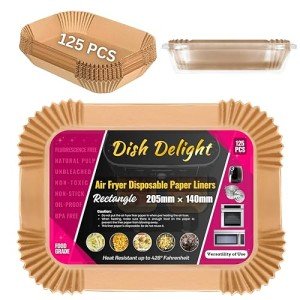 125 Pcs Disposable Air Fryer Paper Liners