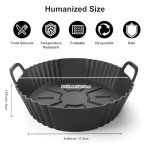 3-Pack Reusable Silicone Liners for Air Fryers