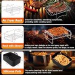 10-Piece Accessory Set for Ninja Air Fryers