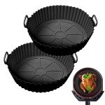 Silicone Liners for Air Fryers - 2 Pack