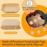 Air Fryer Parchment Paper Liners, 100 Pack