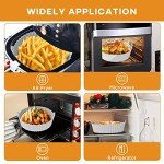 Silicone Liners for Air Fryers - 2 Pack