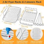 BYKITCHEN Air Fryer Rack Set with Skewers