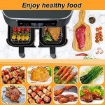 BYKITCHEN Air Fryer Rack Set with Skewers
