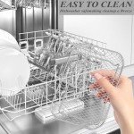 8-Inch Stainless Steel 3-Layer Air Fryer Rack