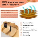 Disposable Air Fryer Paper Liners - 100 Pack