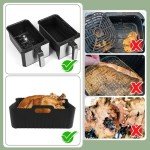 Reusable Silicone Air Fryer Liners for Ninja