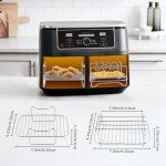 Reusable Silicone Air Fryer Liners for Ninja