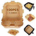 Disposable Air Fryer Paper Liners - 100 Pack