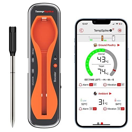 Thermopro Tempspike Wireless Meat Thermometer For Air Frying