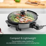 Emperial Electric Air Fryer with Glass Lid
