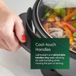 Emperial Electric Air Fryer with Glass Lid