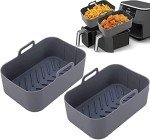 Ninja Dual Air Fryer Silicone Pot, 2PCS Basket
