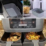 Ninja Dual Air Fryer Silicone Pot, 2PCS Basket