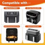 150 Air Fryer Liners for Ninja and More