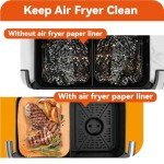 150 Air Fryer Liners for Ninja and More