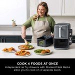 Ninja Double Stack XL Air Fryer with Dual Drawers