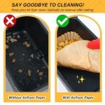 BYKITCHEN Disposable Air Fryer Liners - 120 PCS