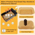 BYKITCHEN Disposable Air Fryer Liners - 120 PCS