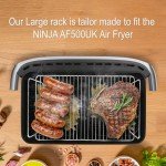 MKSS Reversible Stainless Steel 304 Rack Compatible with Ninja Flexidrawer AF500UK…