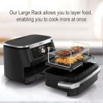 MKSS Reversible Stainless Steel 304 Rack Compatible with Ninja Flexidrawer AF500UK…