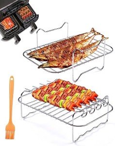 3-Piece Air Fryer Rack Set for Ninja