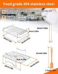 3-Piece Air Fryer Rack Set for Ninja