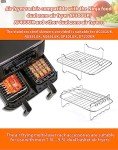 3-Piece Air Fryer Rack Set for Ninja
