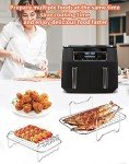3-Piece Air Fryer Rack Set for Ninja
