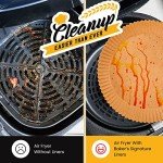 Round Air Fryer Parchment Paper – 120 Pieces
