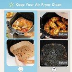 120PCS Non-Stick Air Fryer Paper Liners