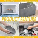 Set of 2 Reusable Silicone Liners for Air Fryers