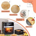 Air Fryer Baking Paper, 23CM Square, 100 Pack