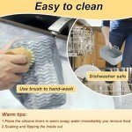 Set of 2 Reusable Silicone Liners for Air Fryers