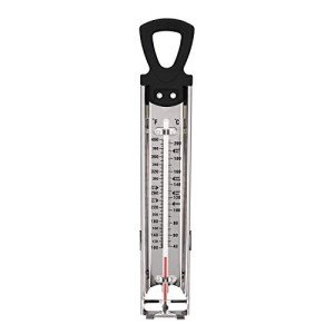 Stainless Steel Cooking Thermometer with Hanging Hook
