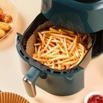 QACHOICE 100pcs Non-Stick Air Fryer Liners