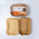 QACHOICE 100pcs Non-Stick Air Fryer Liners