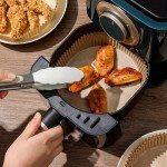 QACHOICE 100pcs Non-Stick Air Fryer Liners