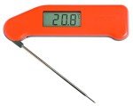 SuperFast Instant Read Meat Thermometer - Orange